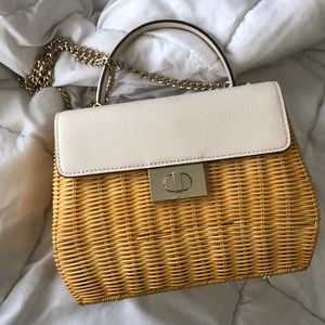 I sadly don’t use this beautiful KS straw bag